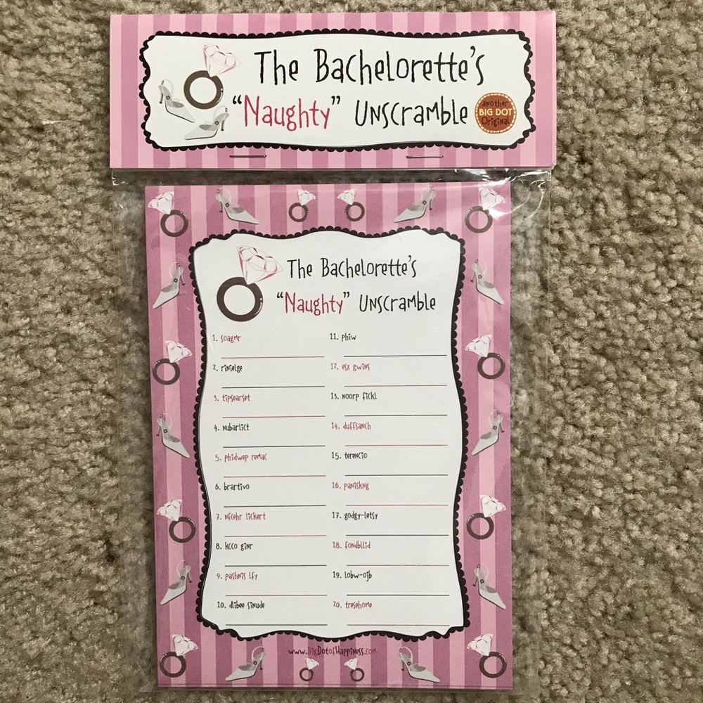The Bachelorette’s Naughty “Unscramble” Game